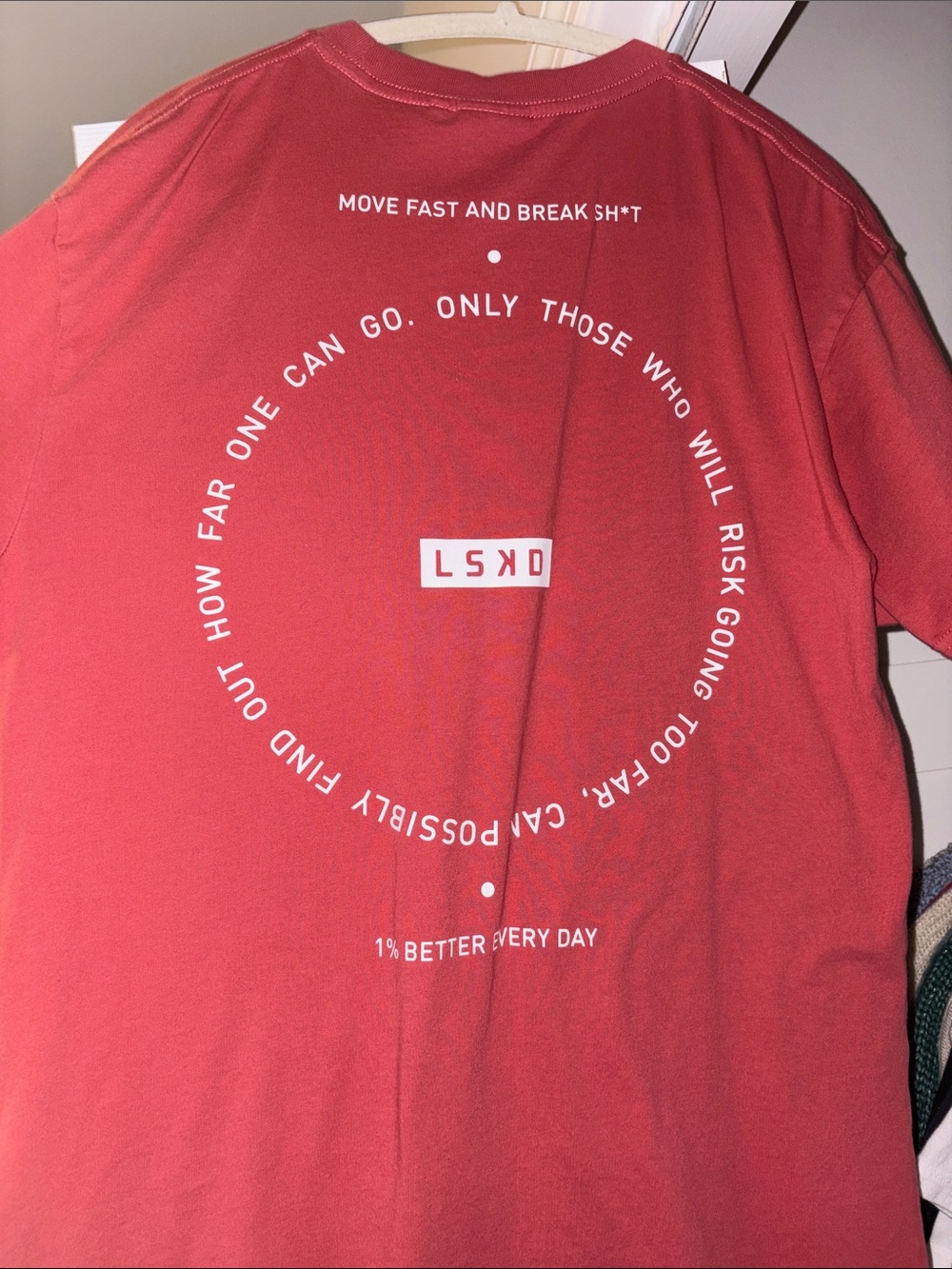 LSKD Unisex Rotate Tee Oversized Tee